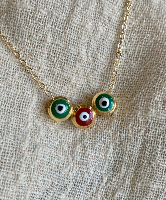 Collier protection mauvais oeil