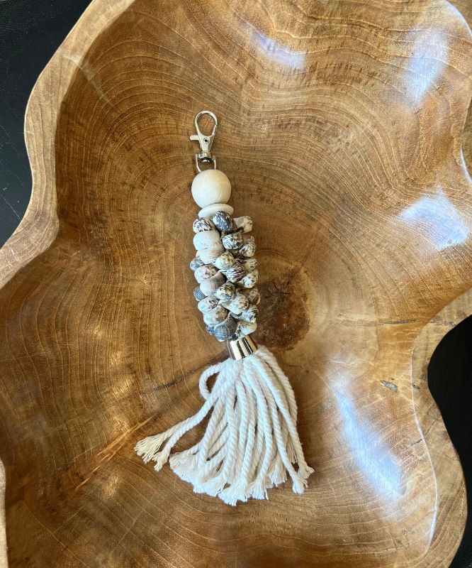 Porte clés coquillages