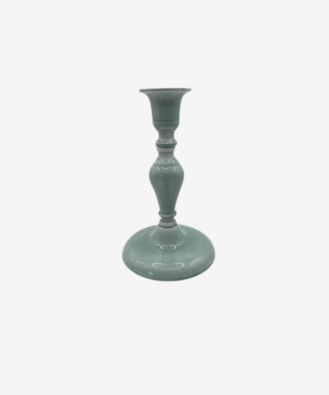 bougeoir berbère bleu clair