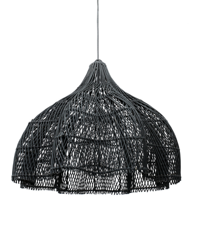 Lustre noir noir ethnique