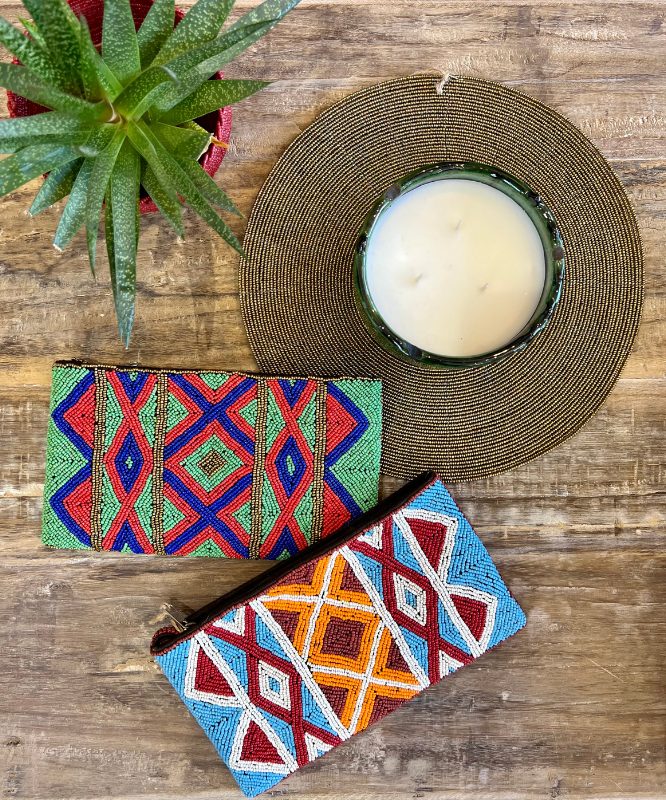 Pochette En Perles Africa C t D co